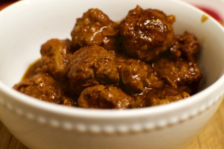 Slow Cooker BBQ Turkey&nbsp;Meatballs