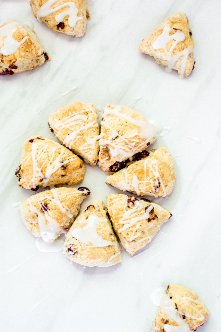 Cranberry Walnut Scones