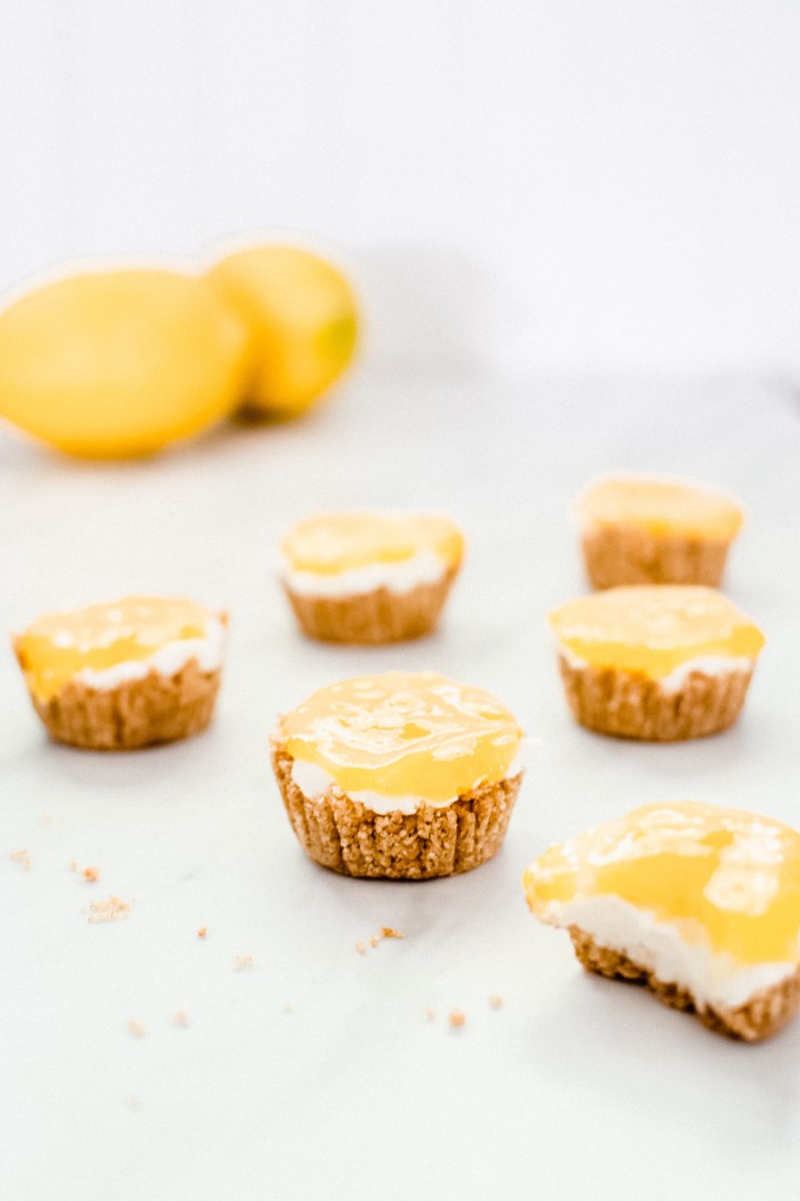No-Bake Mini Lemon Cheesecake&nbsp;Cups